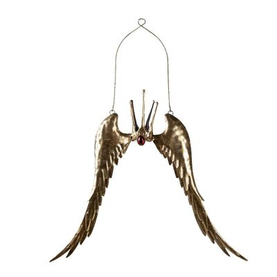 Hanger vleugels met kroon 51x4x62 cm 1