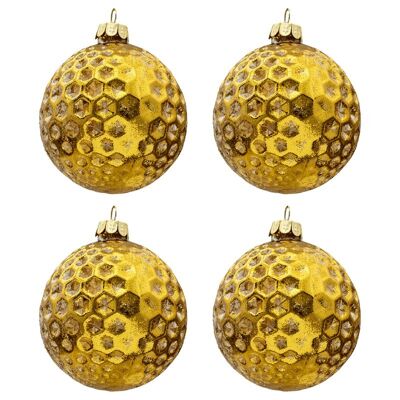 Doos kerstballen Ø 8 cm (set 4) 5