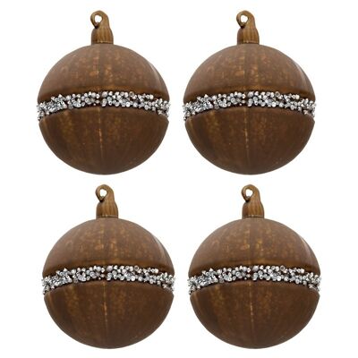 Doos kerstballen Ø 8 cm (set 4) 6