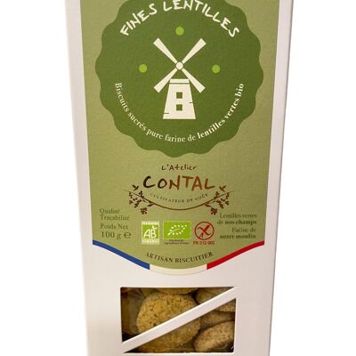 Fines Lentilles certifiés Bio et sans gluten Bio et Sans Gluten (Pause Sucrée)