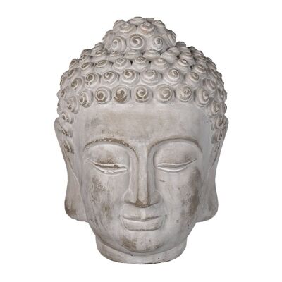 Decoratie hoofd Boeddha 17x17x24 cm 1