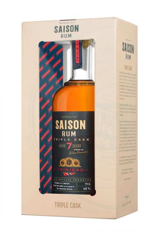 Saison rum triple cask trinidad 7 ans