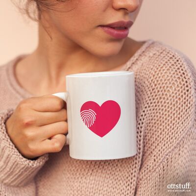 Mug "Touch the heart"