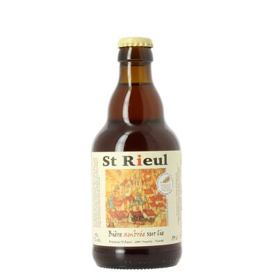 Bière St Rieul - Ambrée 33 cl - 7°