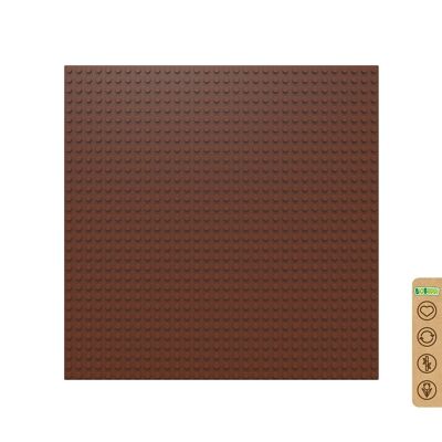 32 x 32 Baseplate Caramel Brown