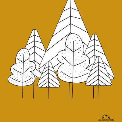 Ilustración - El bosque