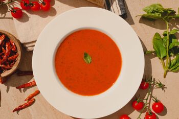 Soupe d'aliments entiers - Tomate Basilic 4