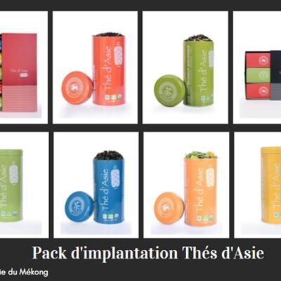 Pack d'implantation thés