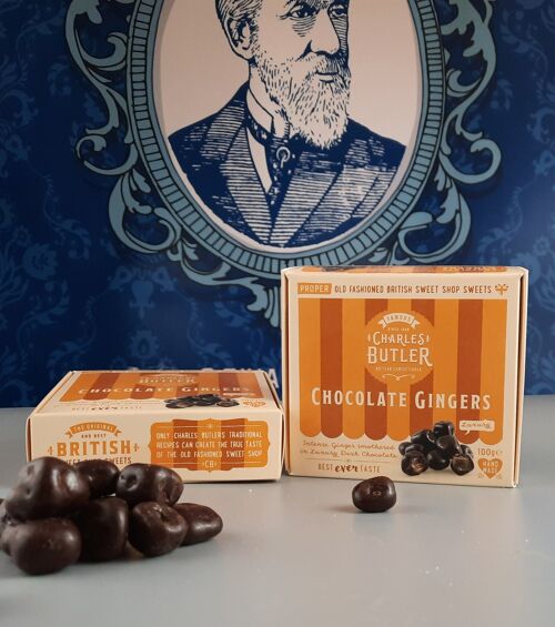 Charles Butler’s Chocolate Gingers 100g