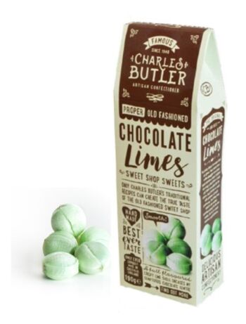 Limes au chocolat de Charles Butler 190g 4