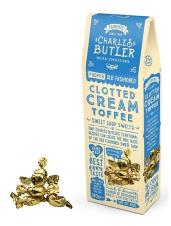 Charles Butler's Clotted Cream Toffees 190g 3