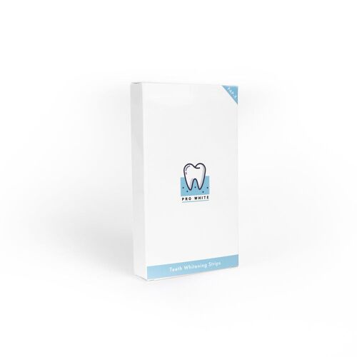 PAP-X Pro White Teeth Whitening Strips - VEGAN CERTIFIED BY THE VEGAN SOCIETY