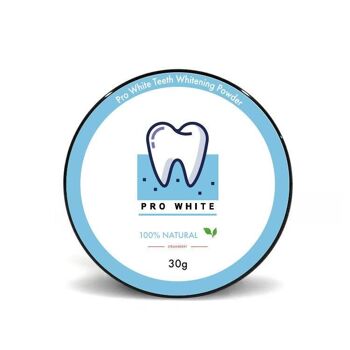 Poudre de blanchiment des dents Pro White 1