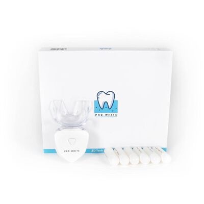 PAP-X Pro White Teeth Whitening Kit – VEGAN ZERTIFIZIERT VON DER VEGAN SOCIETY