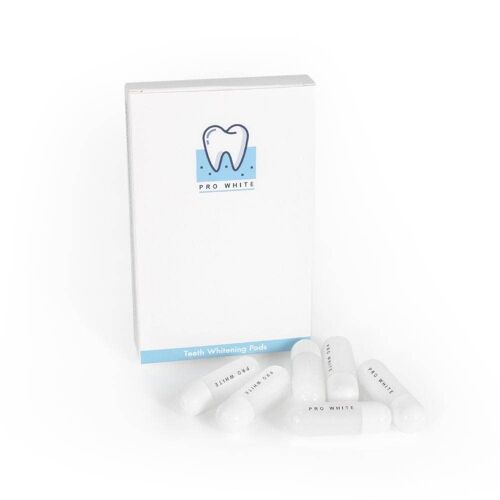 PAP-X Pro White Teeth Whitening Pods - VEGAN CERTIFIED BY THE VEGAN SOCIETY