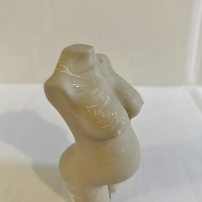 Pregnant lady figurine