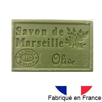Savon de Marseille à l'huile d'olive bio parfum olive 1