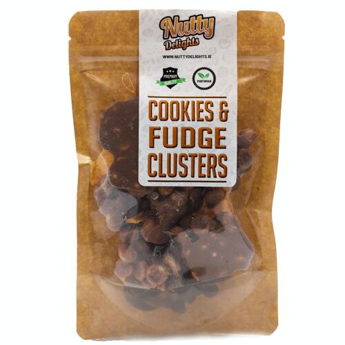Milk Chocolate Cookies & Fudge Clusters