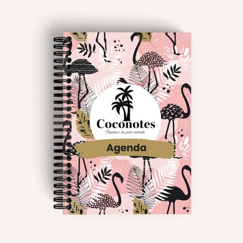 Agenda journalier – pinkflamingo