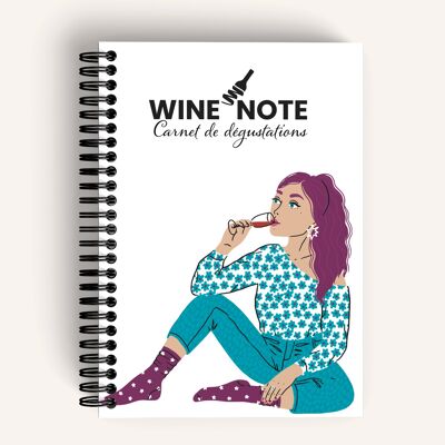 WINENOTE Theme Notebook – GIRLY GRAPES