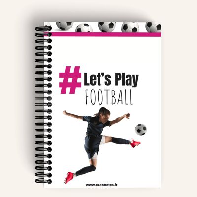 LET’S PLAY – Cuaderno temático FOOTBALL GIRL