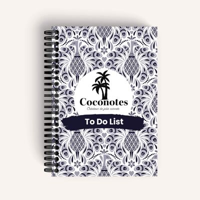 TO DO LIST theme notebook – PEACOCK
