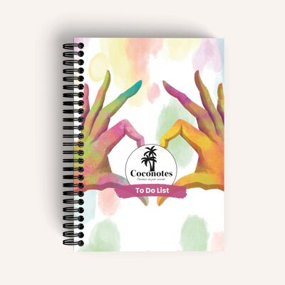 Buy wholesale Theme notebook TO DO LIST - WHITE PALM TREE