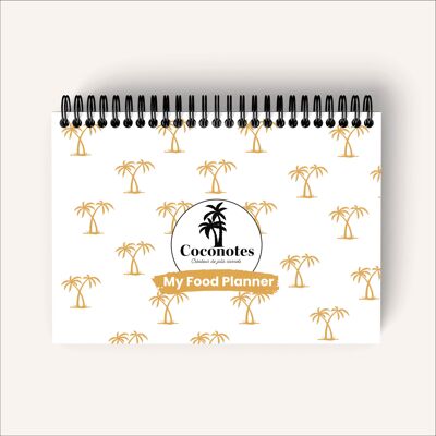 Theme notebook
MY FOOD PLANNER - YELLOW PALM TREE