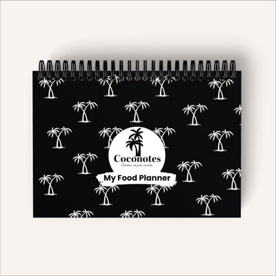 Theme notebook
MY FOOD PLANNER - WHITE PALM TREE