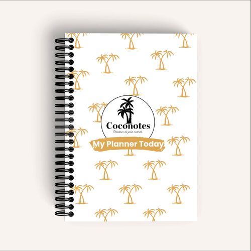 Carnet à thème
MY PLANNER TODAY – PALMIER JAUNE