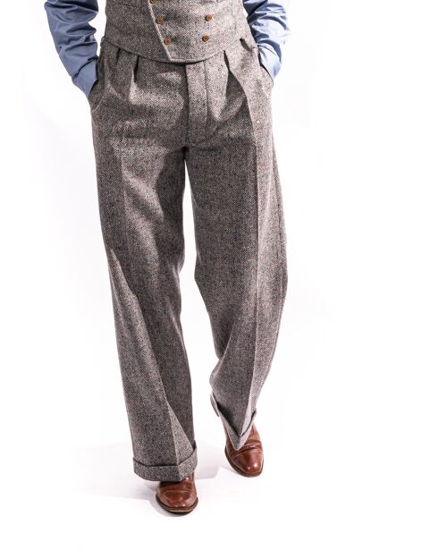 Grey Donegal King Cole Trousers