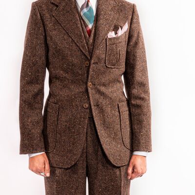 Brown Donegal King Cole Jacket