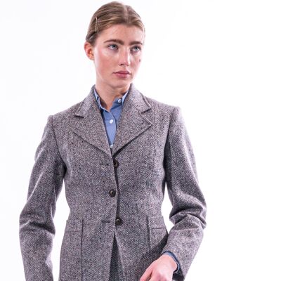 Grey Donegal Jacket