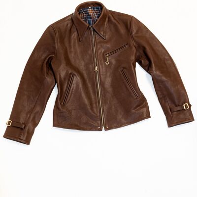 Brown Leather 33 Jacket