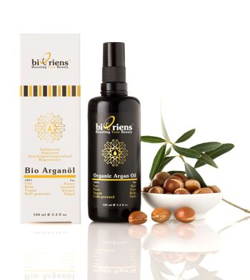 Huile d'Argan Bio : Sérum de Beauté Tout-en-Un 1