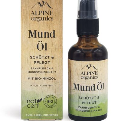 Productos orgánicos alpinos | Aceite bucal de menta