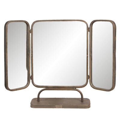 Spiegel drieluik 66x14x50 cm 1