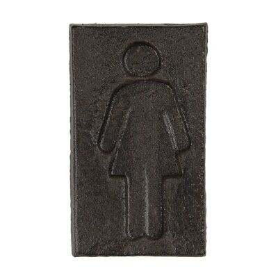 Toiletbordje dames 6x1x11 cm 1