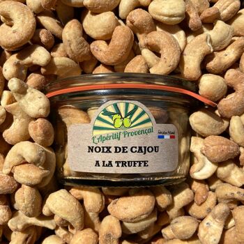 Noix  de cajou à la truffe petits pots