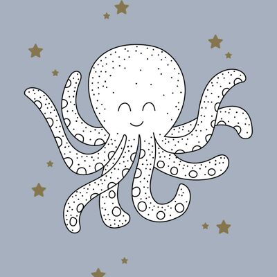 Illustration - The Starry Octopus