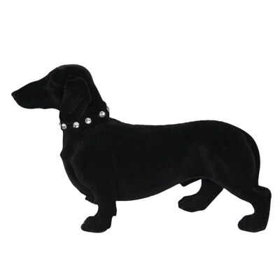 Decoratie hond (teckel) 22x8x14 cm 2