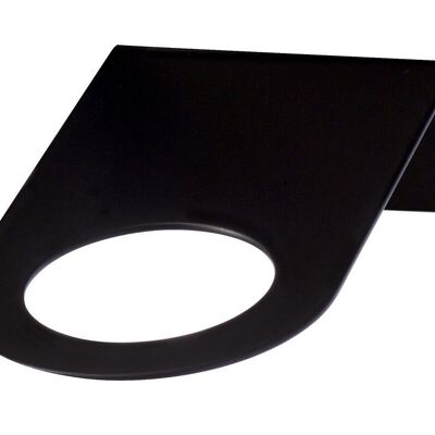 Aplique de pared - Metal negro