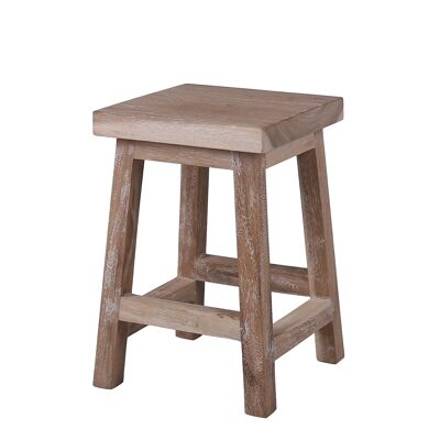 Mantili stool wood - square