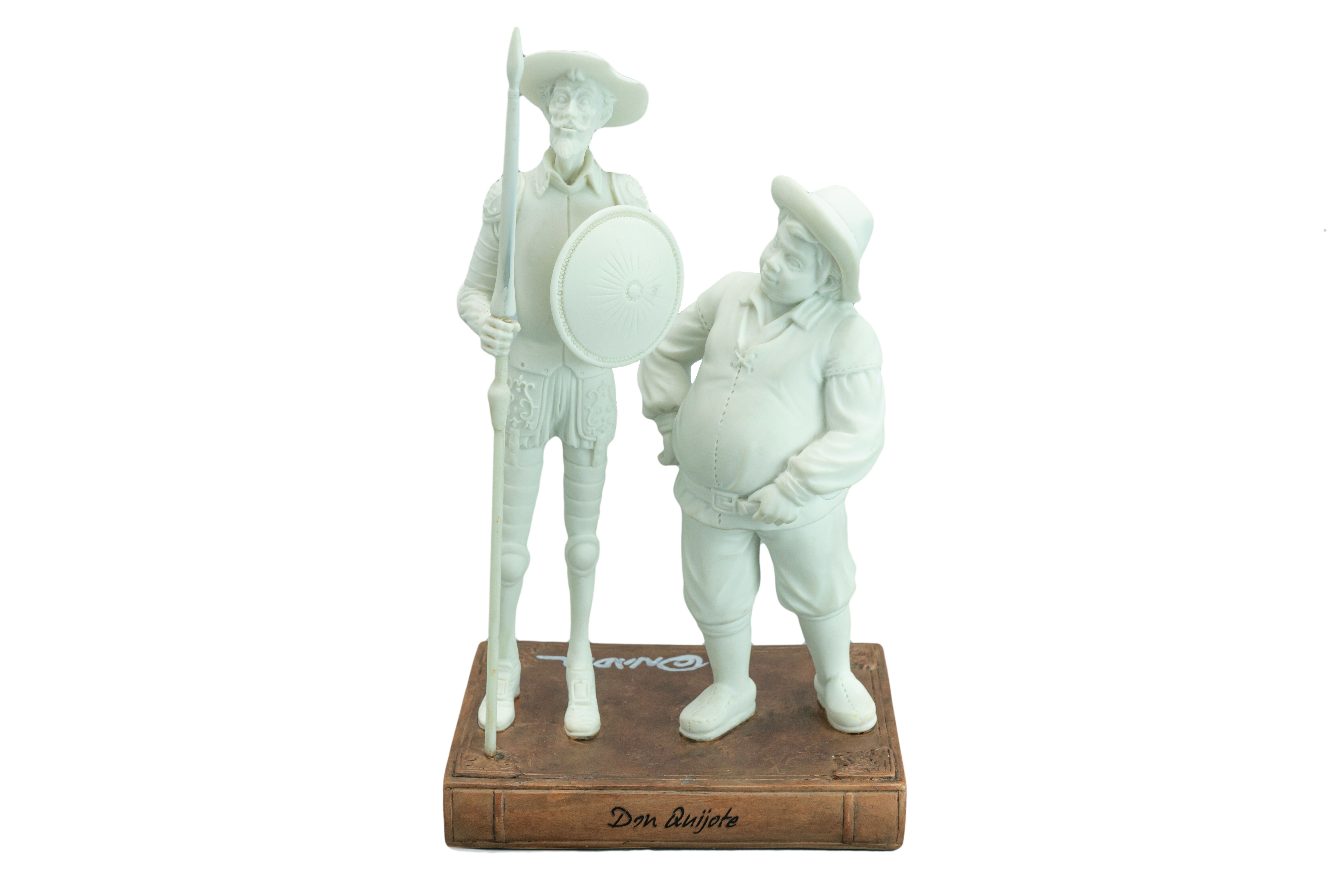 COPPIA QUIXOTE-SANCHO ARMADURA