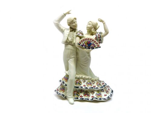 Baile flamenco (blanco)
