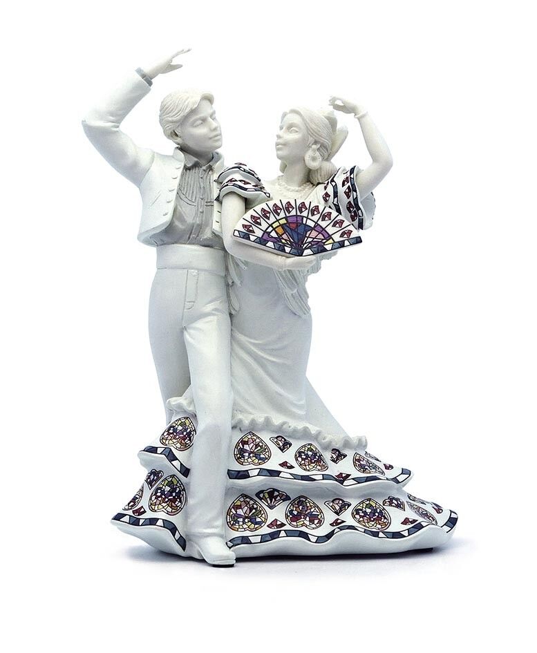 DANZA FLAMENCO MEDIA (BIANCO)