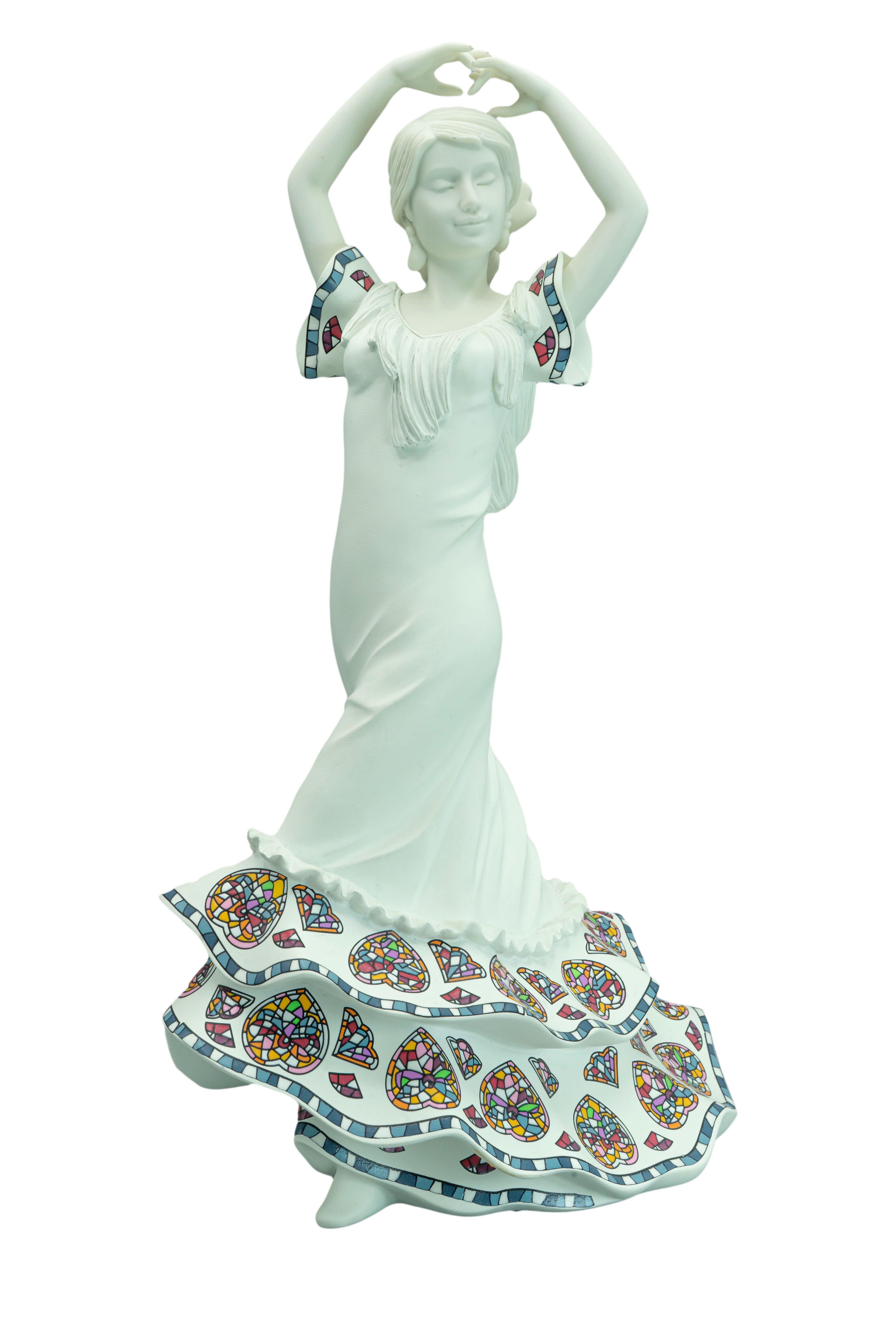 Sevillana (grande) blanca