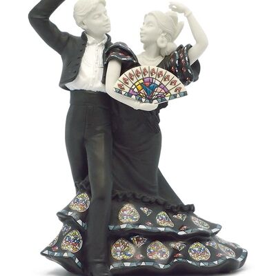 Baile flamenco mediano (negro)