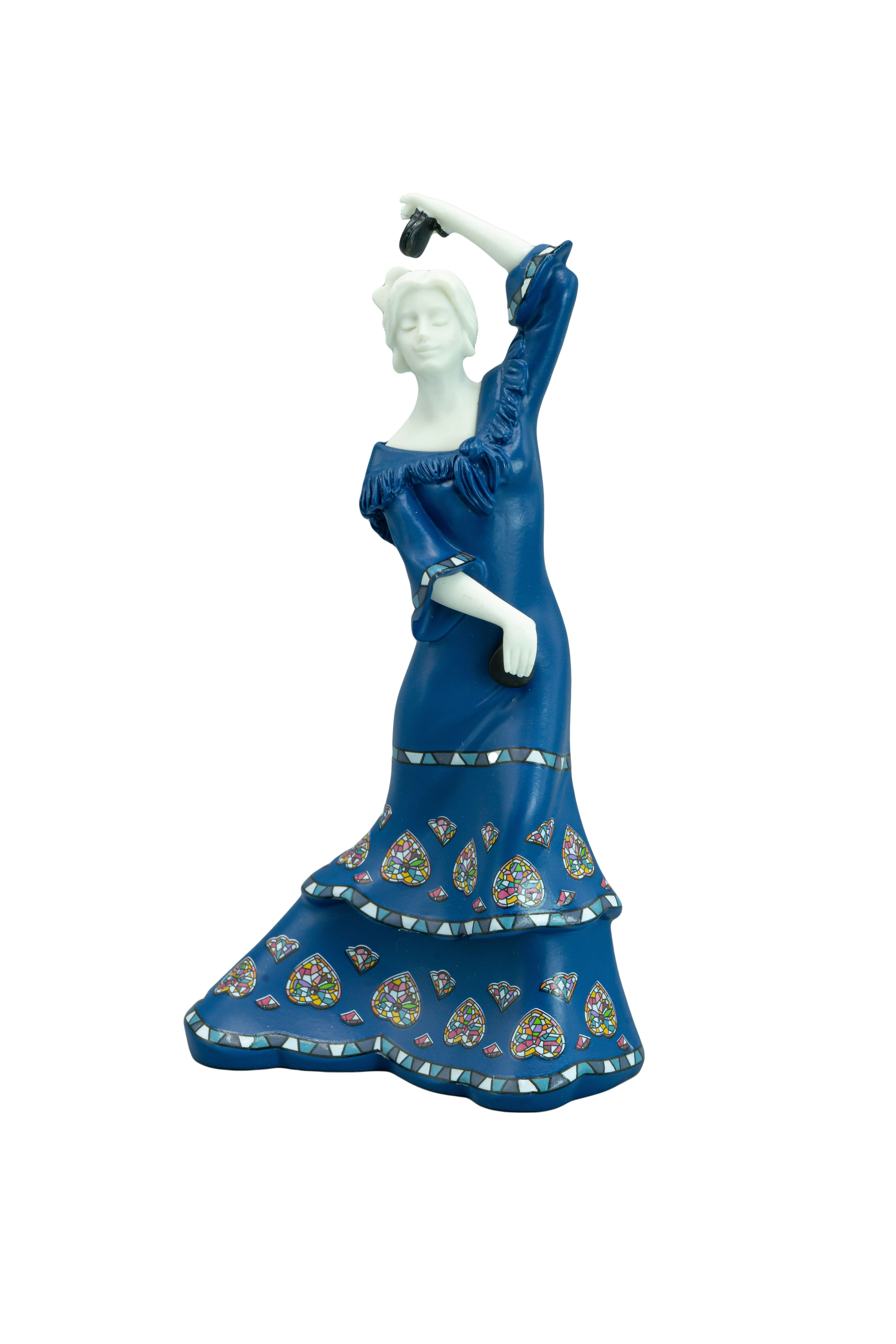 Gracia española mini t (azul)