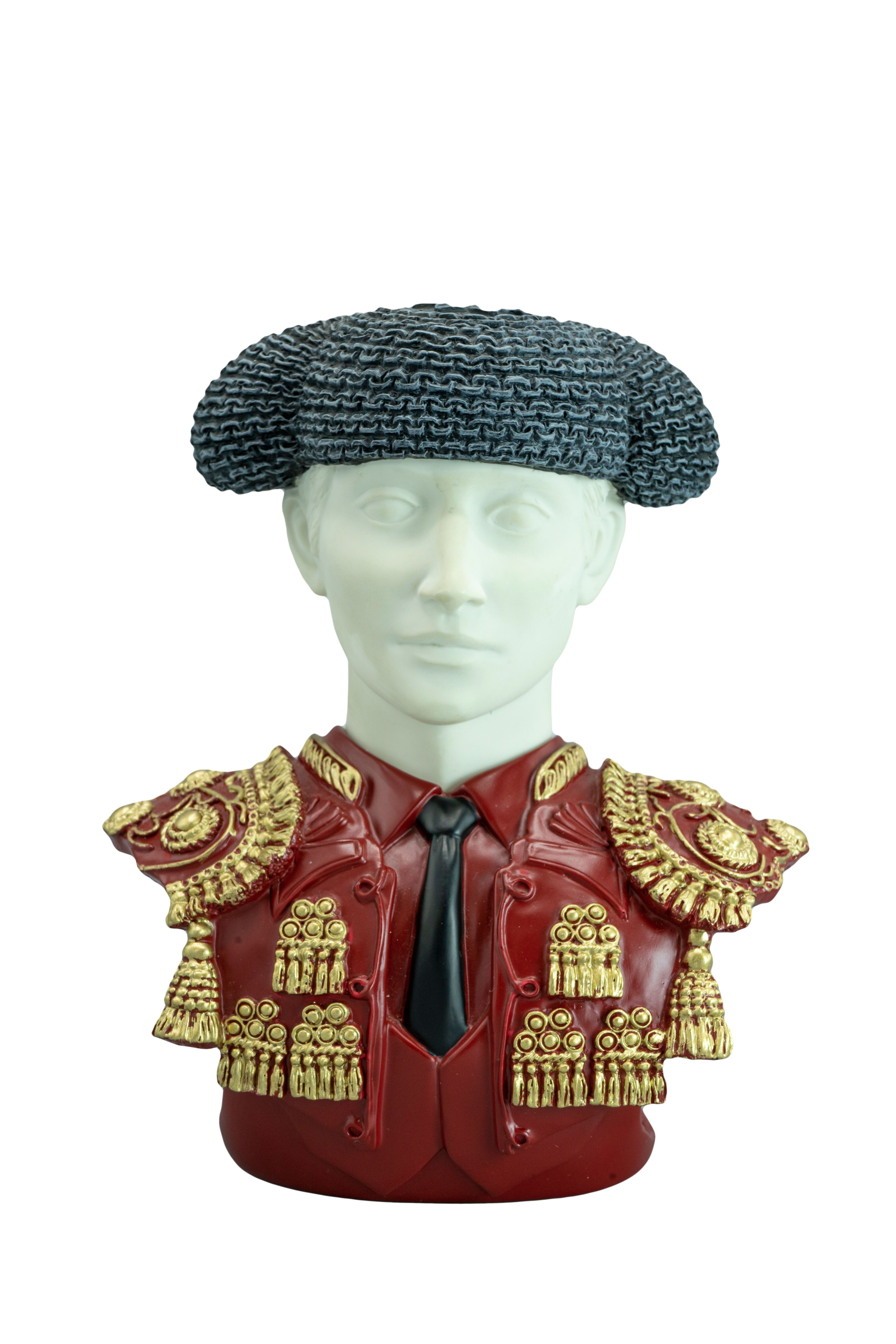 Busto torero rojo